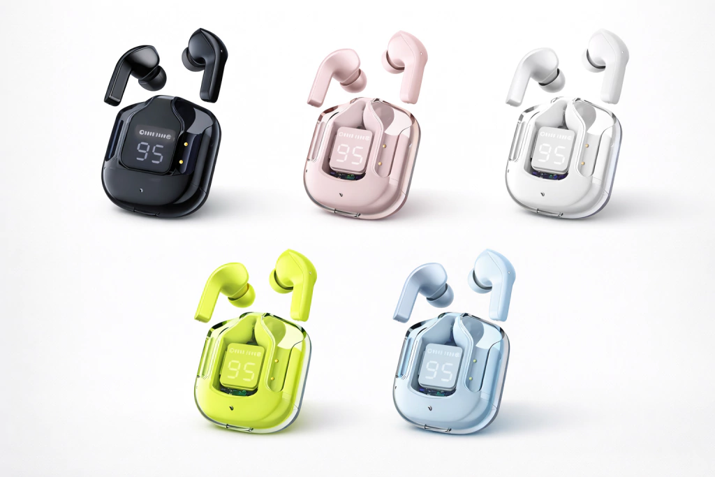 AURICULAR ULTRAPODS MAX TRANSPARENTE