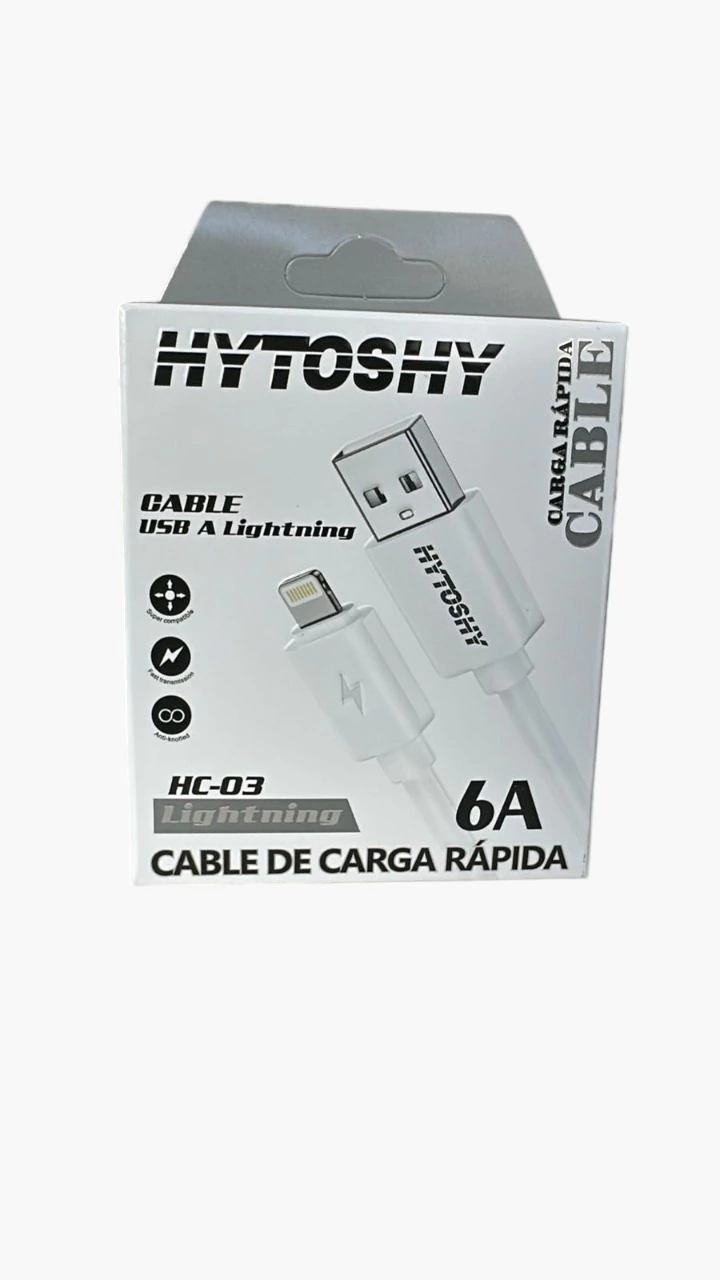 CABLE USB A LIGHTNING