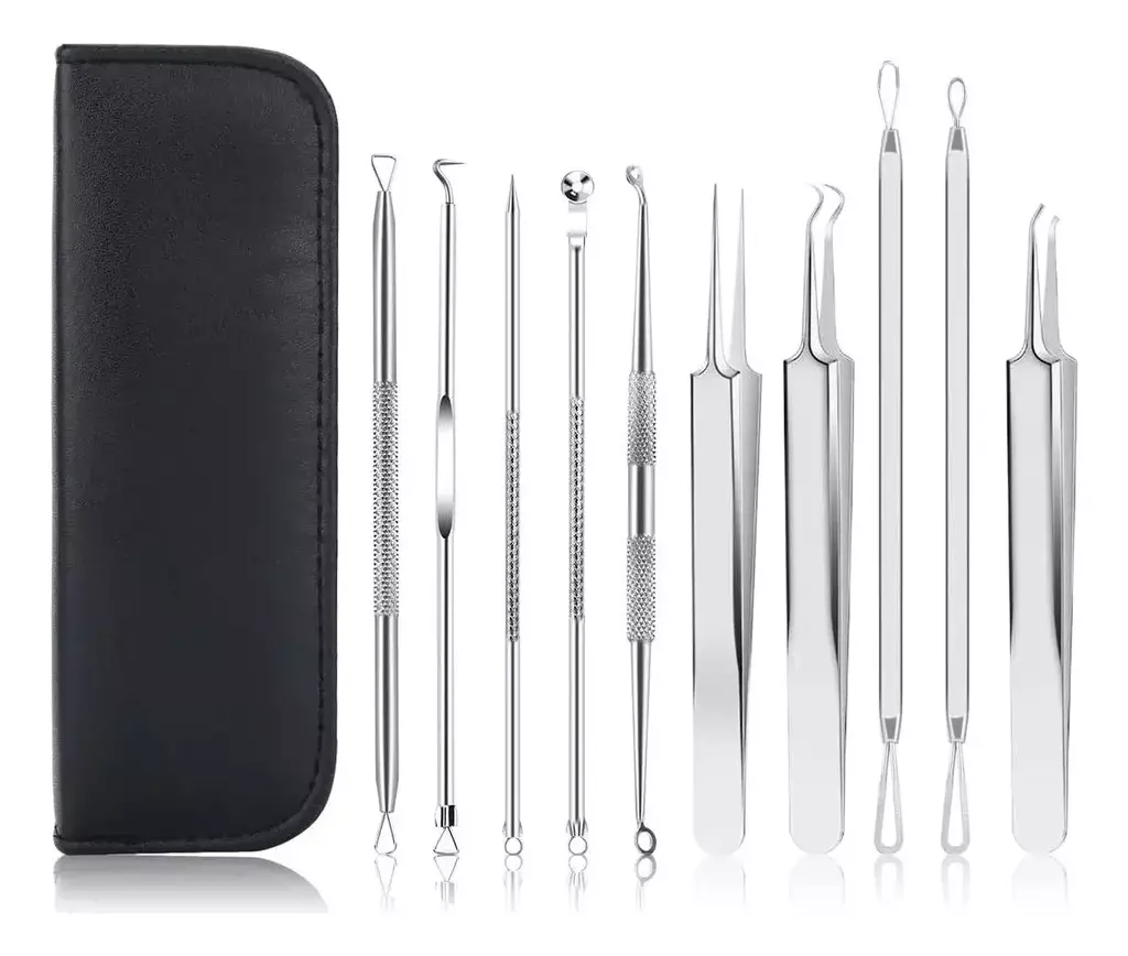 SET EXTRACTOR DE PUNTOS NEGROS 8PCS