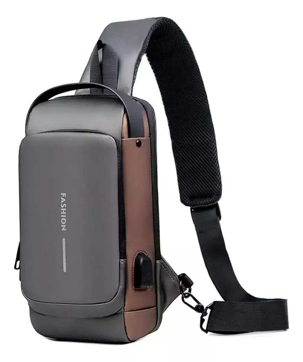 MOCHILA BANDOLERA ANTI ROBO