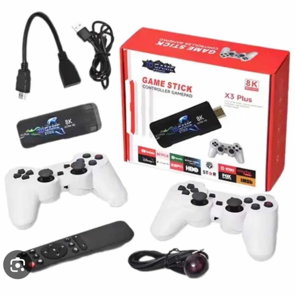 CONSOLA GAME STICK + TV STICK PREMIUM 8K