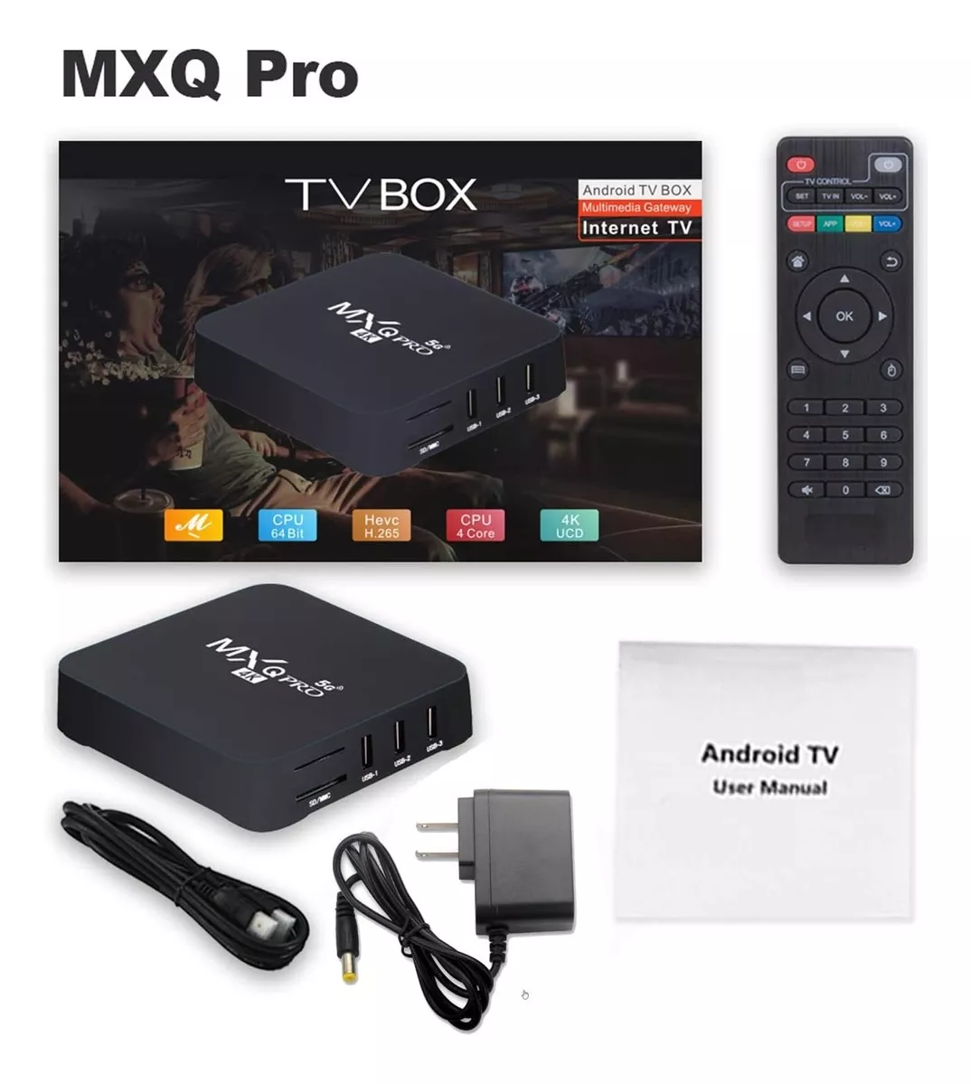 TV BOX ANDROID 14.1 C/APP