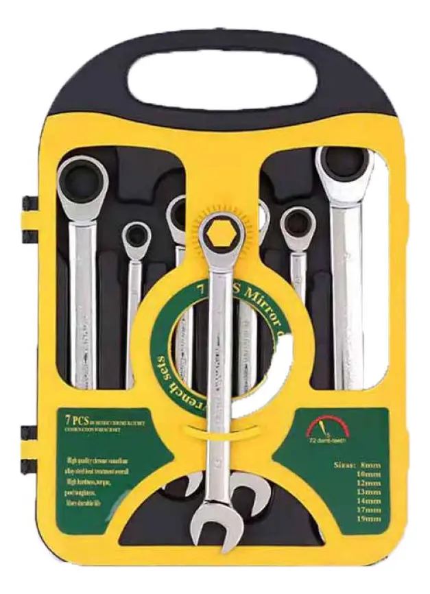 LLAVE FIJA DE 7PCS CON CRIQUE