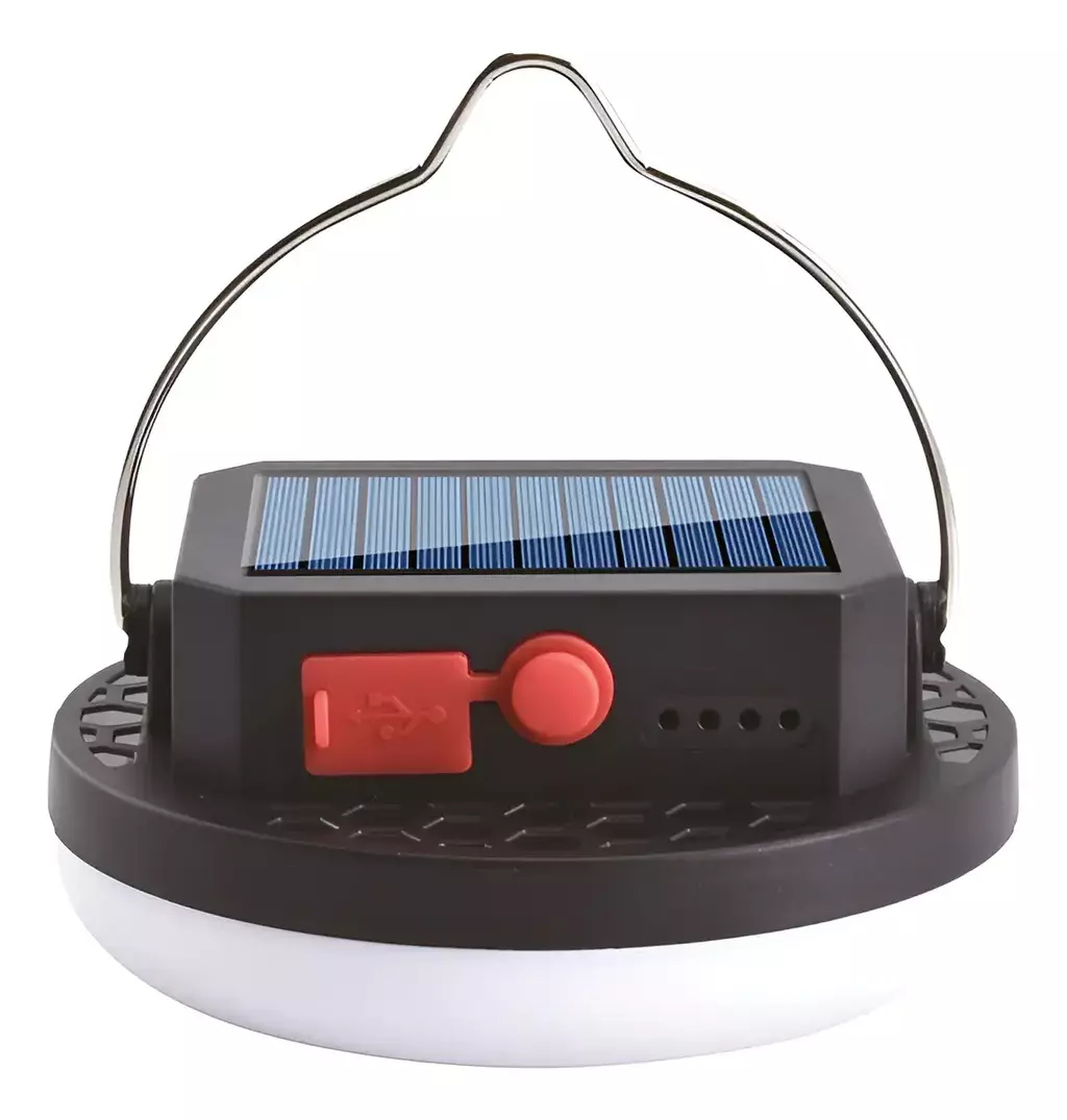 LAMPARA SOLAR DE CAMPING CON POWERBANK