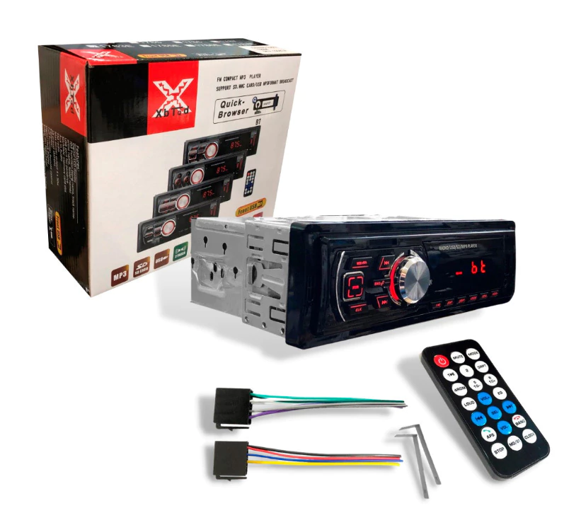 AUTO ESTEREO DESMONTABLE BT