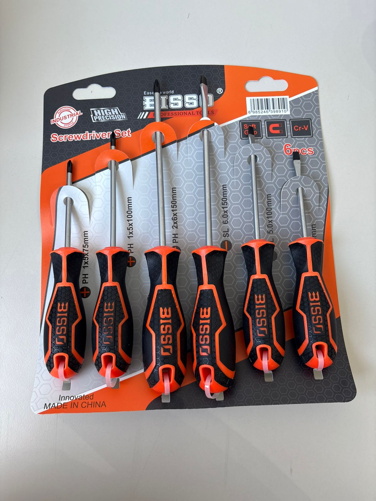 DESTORNILLADOR EN BLISTER X6PCS