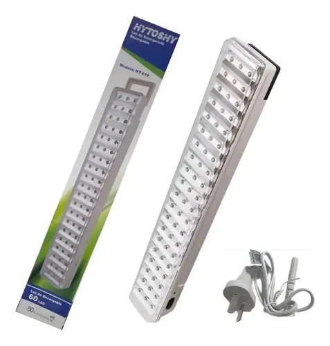 LUZ EMERGENCIA 60 LED 220V HYTOSHY Cód.: HT-760