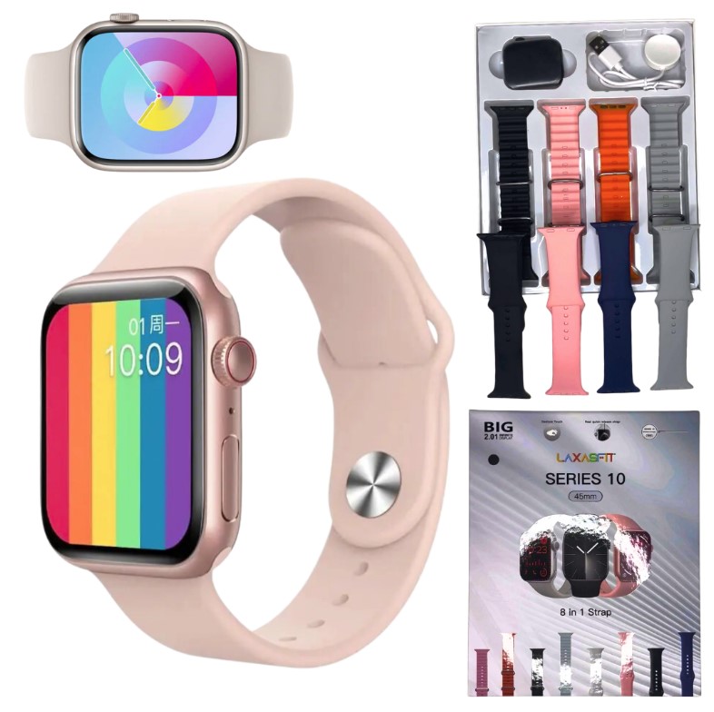 RELOJ SMARTWATCH 8 MALLAS