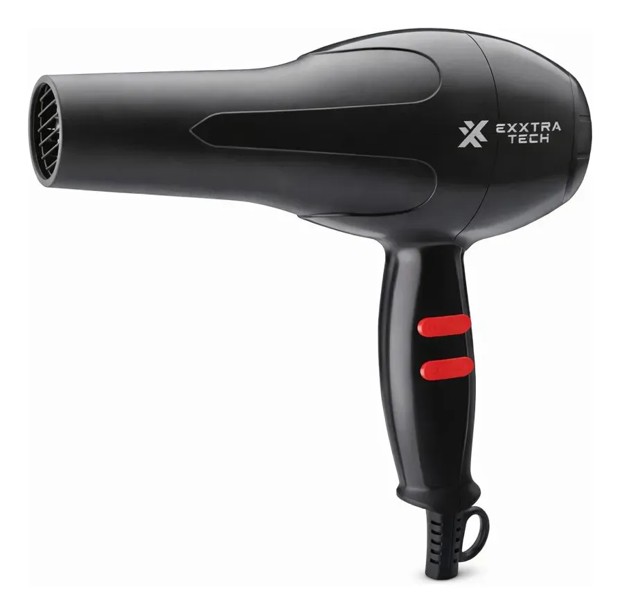 SECADOR DE PELO NEGRO Y ROJO 2000W / VIOLETA