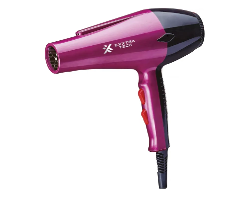 SECADOR DE PELO NEGRO Y ROJO 2000W / VIOLETA