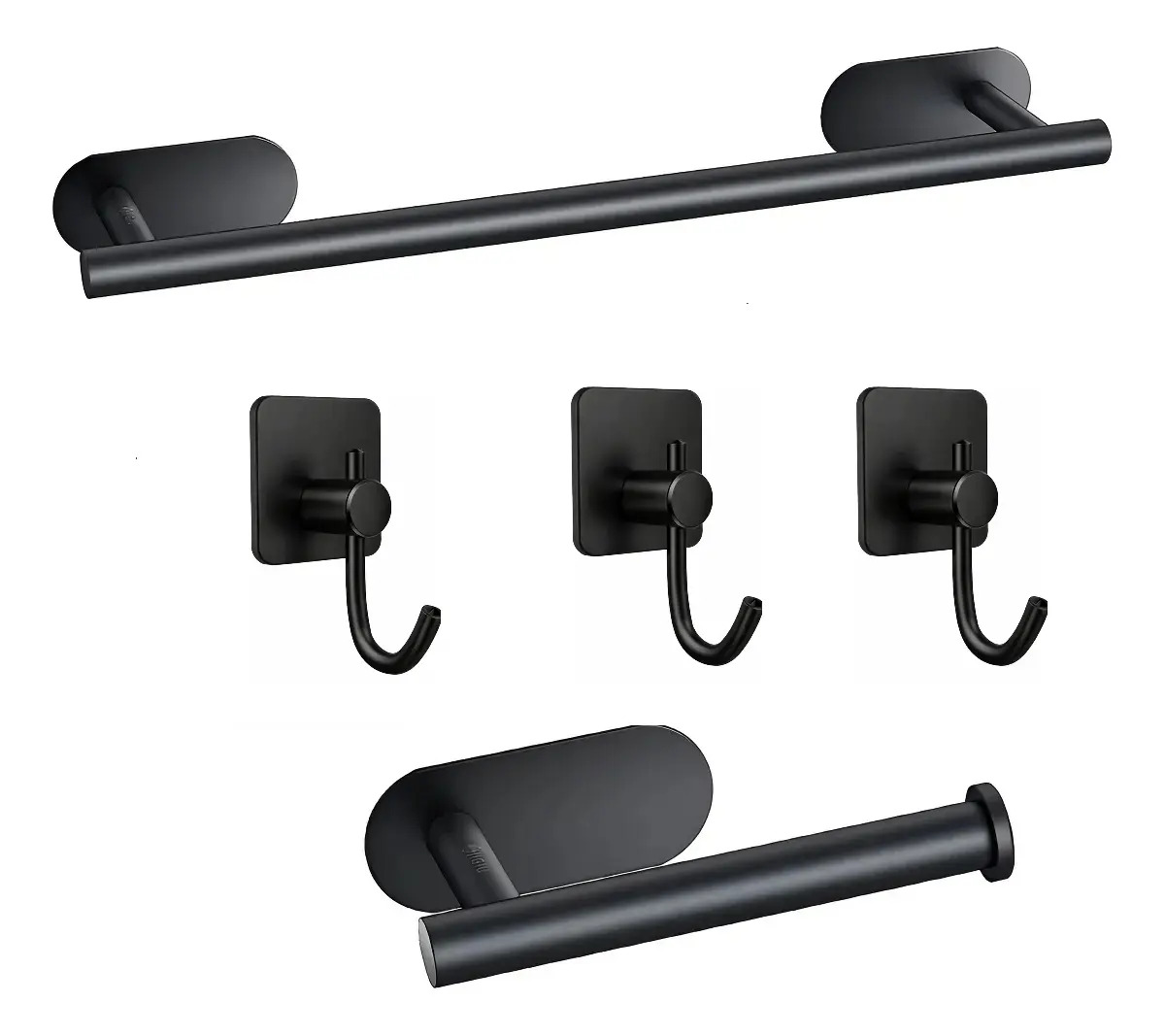 SET ACCESORIOS PARA BAÑO AUTOADHESIVO X5