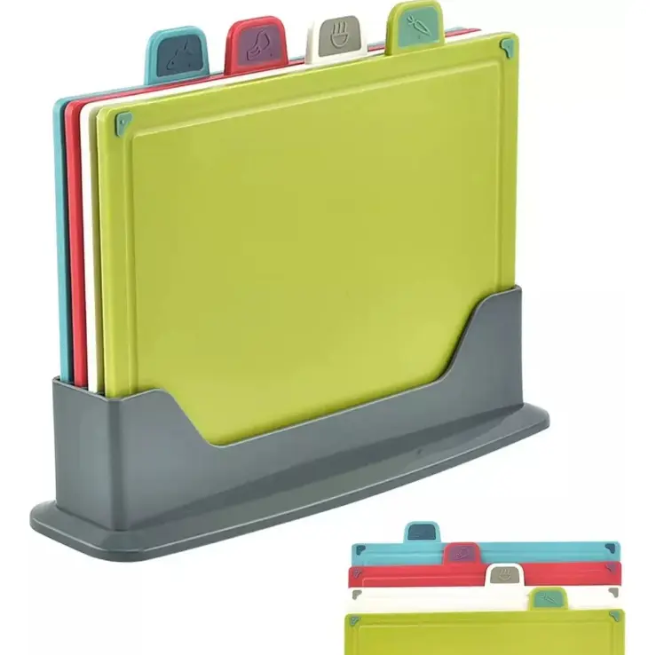 SET 4 TABLAS PARA PICAR BASE ANTIDESLIZANTE