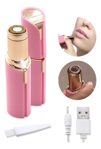 DEPILADORA FACIAL RECARGABLE 1 CABEZAL 
