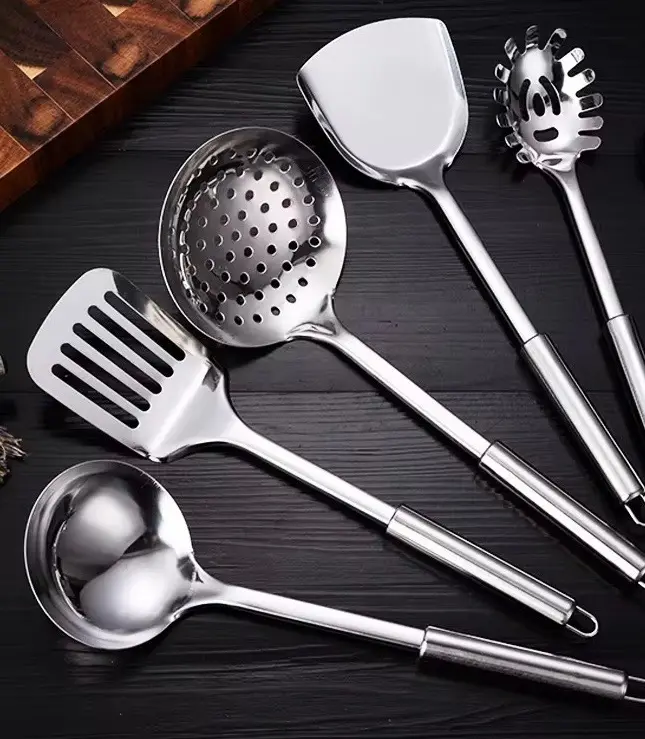 UTENSILLOS DE METAL X5 ACERO INOXIDABLE