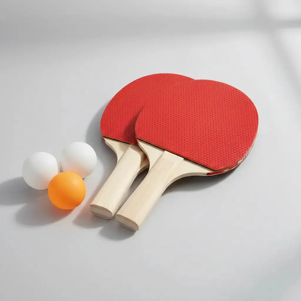 PALETA DE PING PONG EN BLISTER + 3 PELOTAS