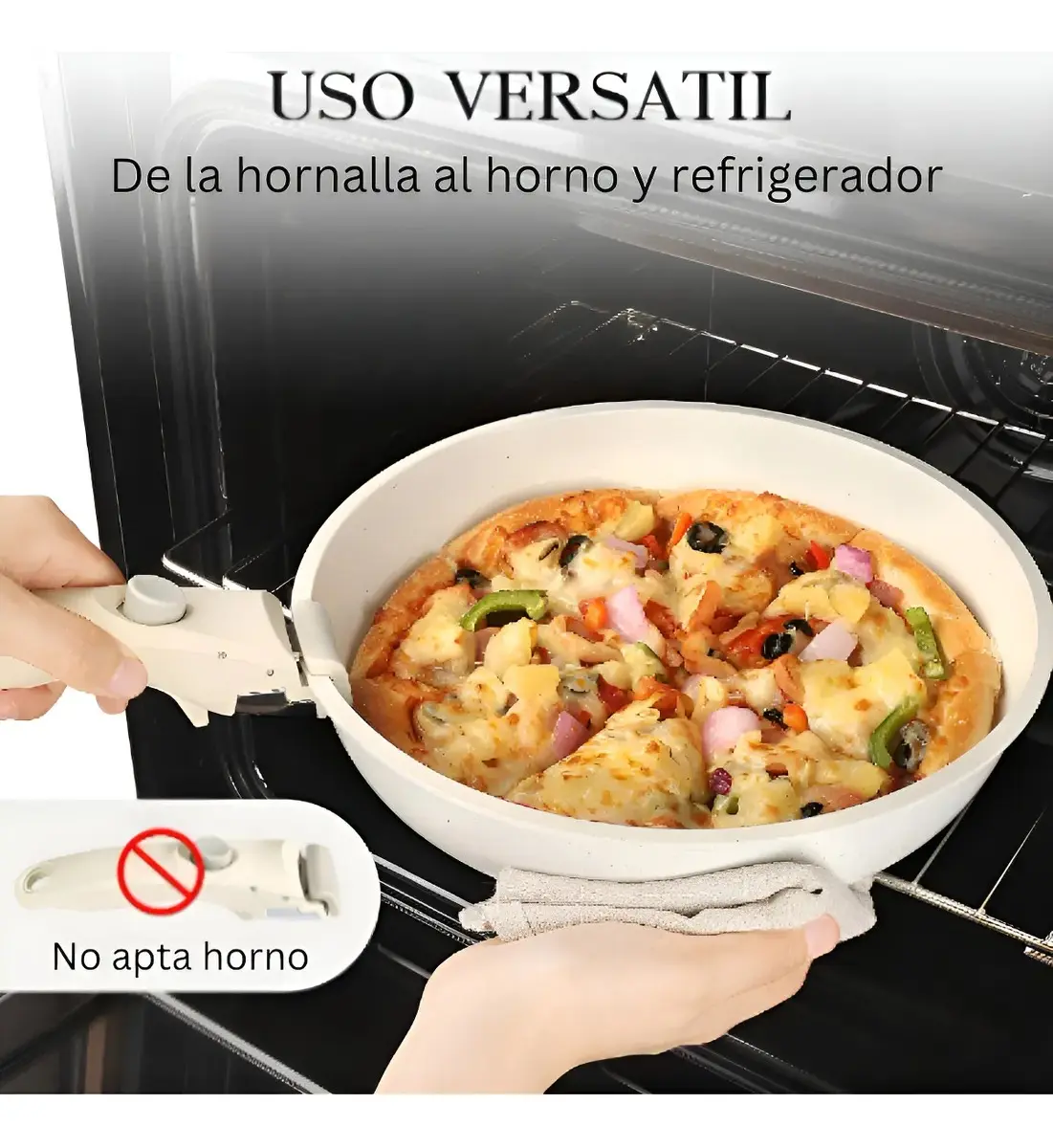 SET OLLAS 5 PCS MANGO DESMONTABLE