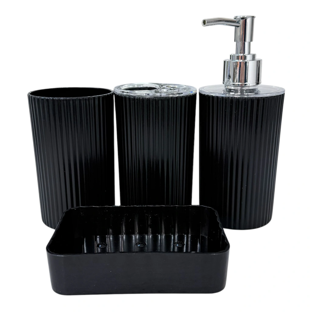 SET ACCESORIOS DE BAÑO 4PCS