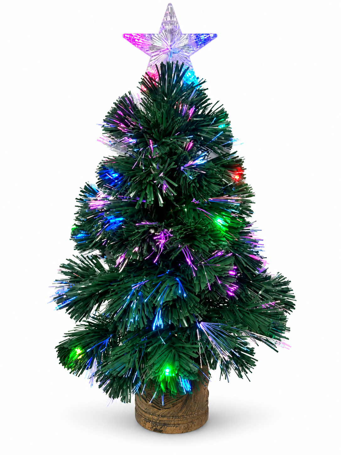 ARBOL NAVIDAD 60CM CON LUCES 25 LED