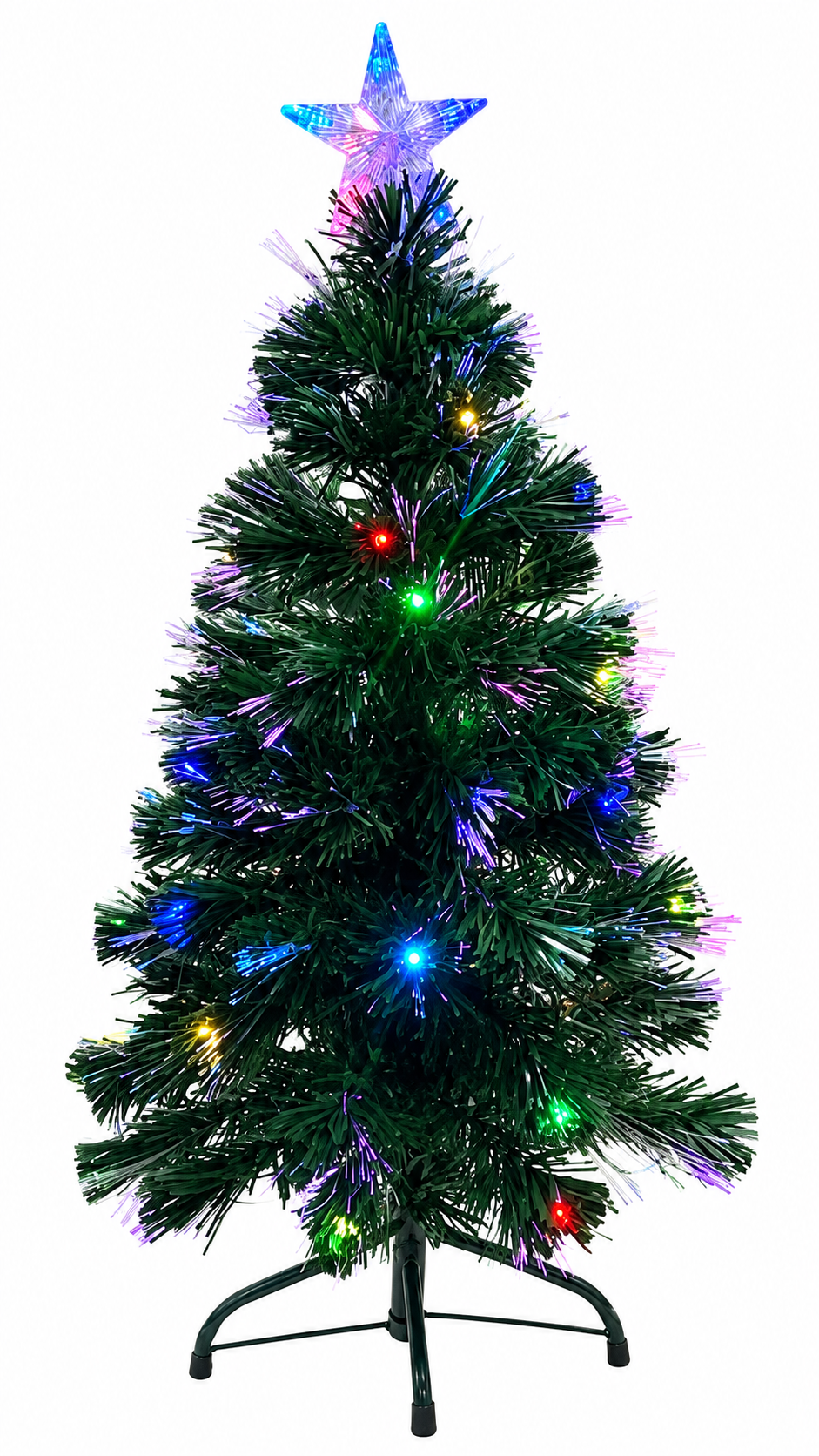 ARBOL DE NAVIDAD 80 CM CON LUCES 40 LED