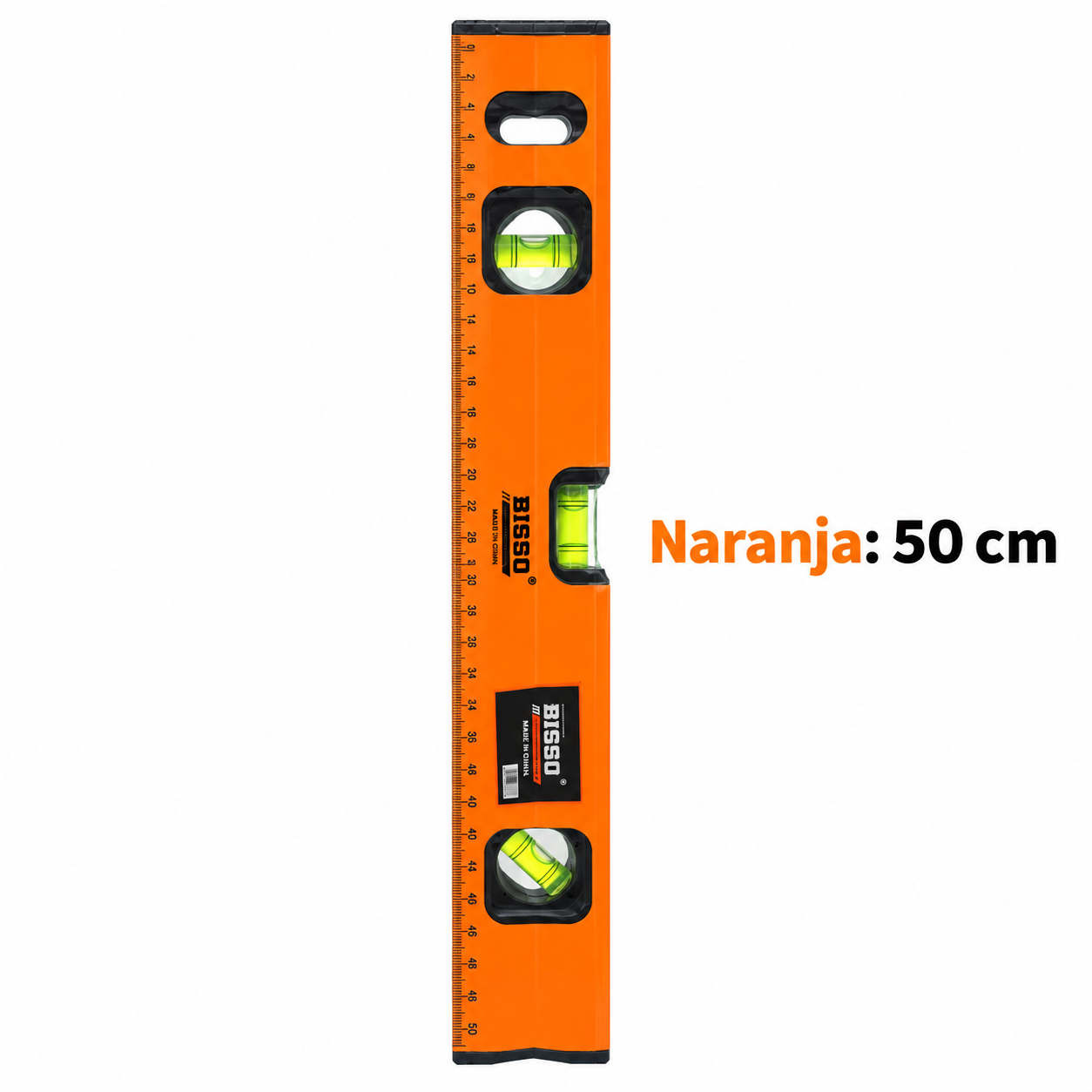 NIVEL 50 CM NARANJA