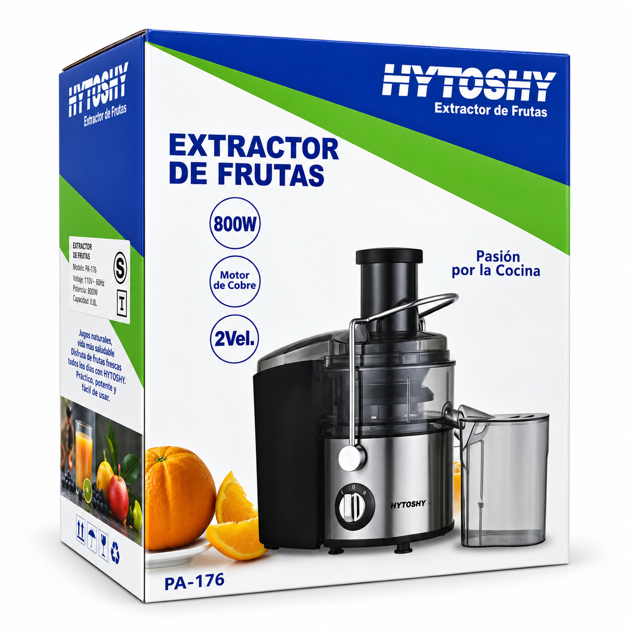EXTRACTOR DE FRUTA 800W