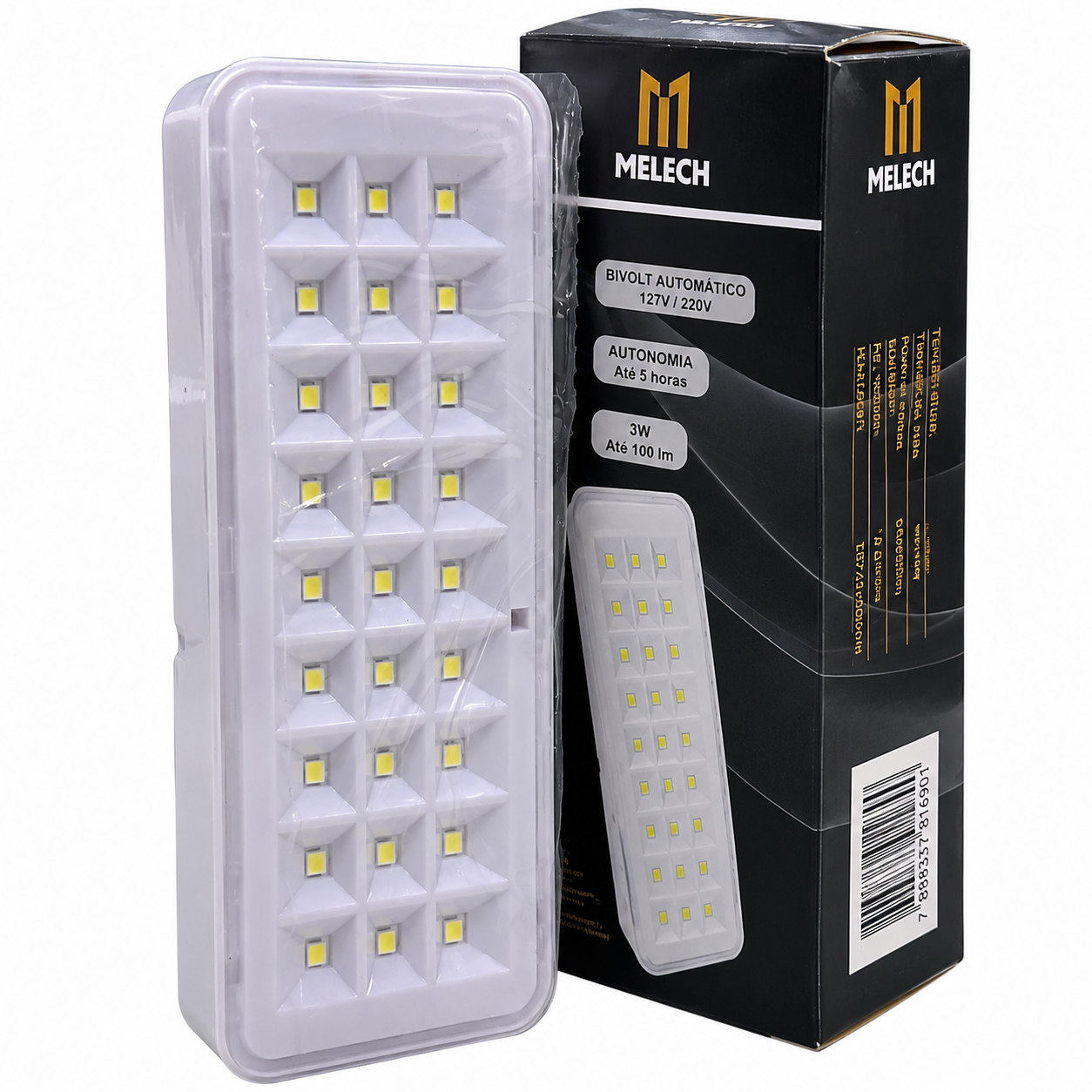 LUZ DE EMERGENCIA 30 LED A 220V