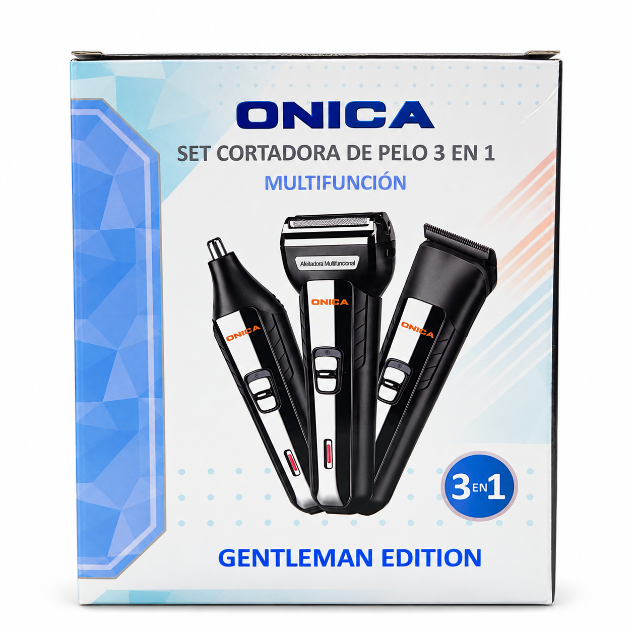 SET CORTADORA DE PELO 3 EN 1 ONICA CP205