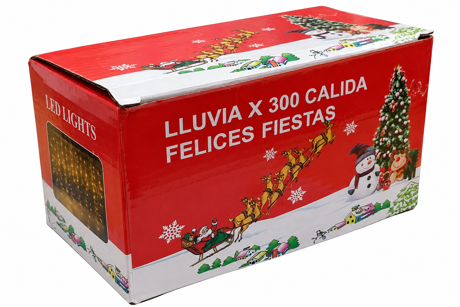 CORTINA 300LED CALIDO Cód.: POL21