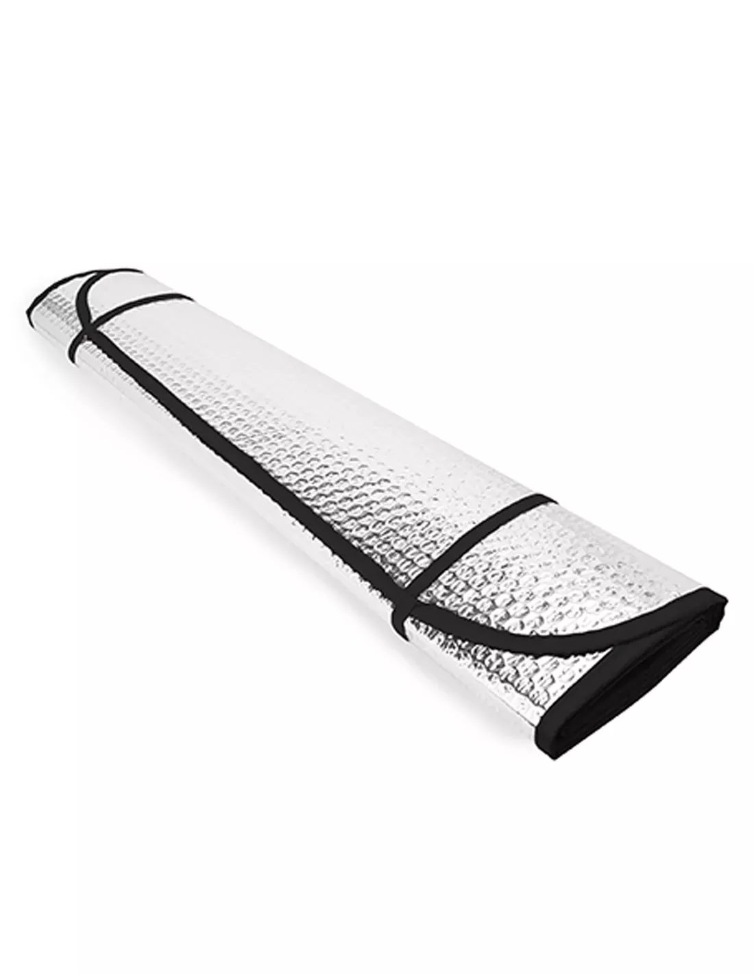 PARASOL PLATEADO DOBLE FAZ 128X60